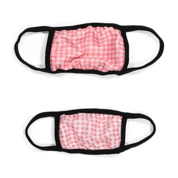 𝅺julie & JOE 2pk Mommy & Me Gingham Masks - Picture 1 of 3